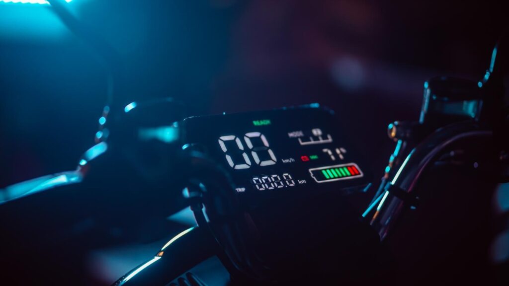 display q crysatl elektrische scooter